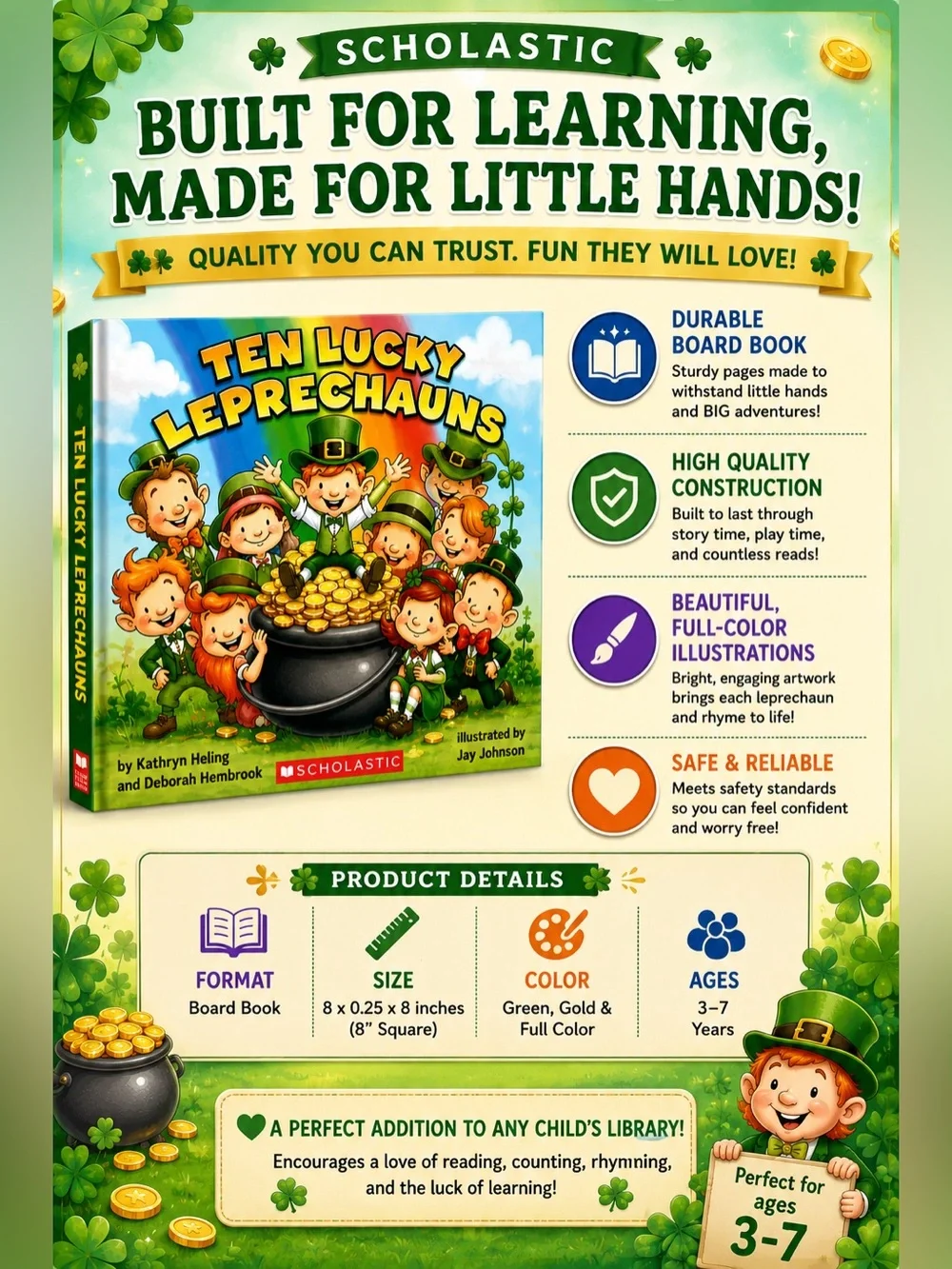 Ten Lucky Leprechauns